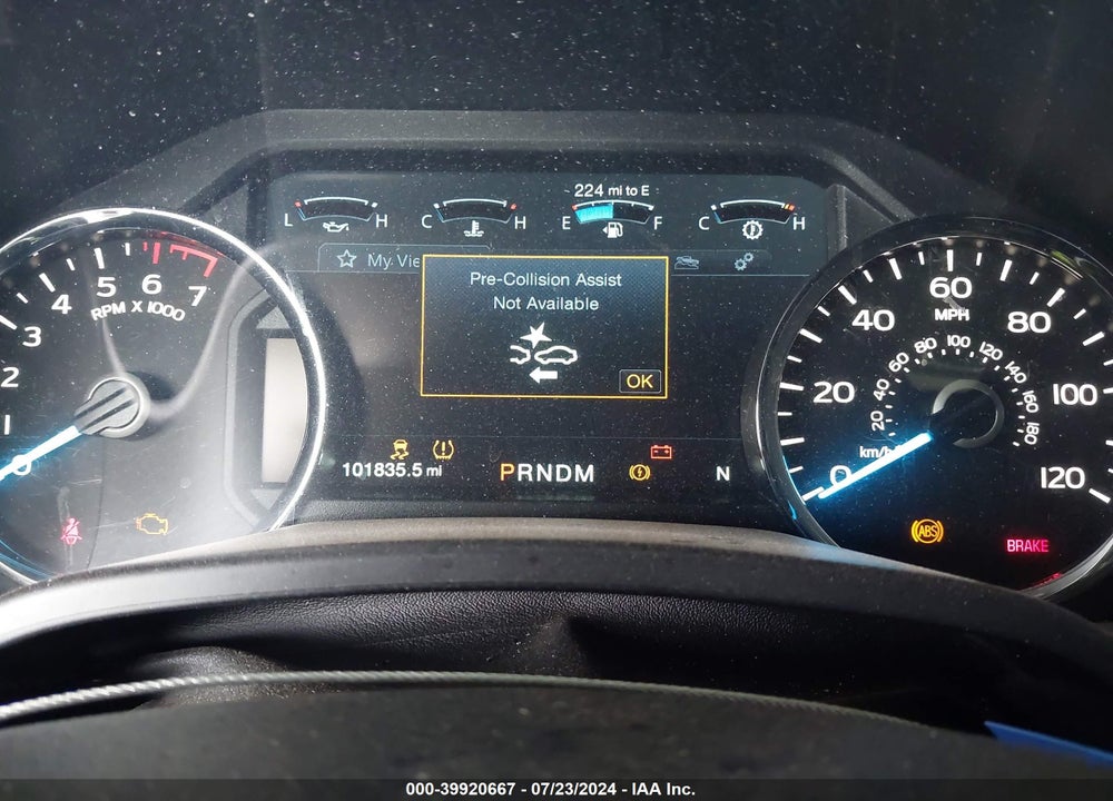 2019 FORD F-150 LARIAT VIN: 1FTEW1E53KKD83809