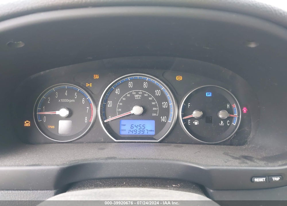 2007 HYUNDAI SANTA FE LIMITED/SE VIN: 5NMSH73E87H040080