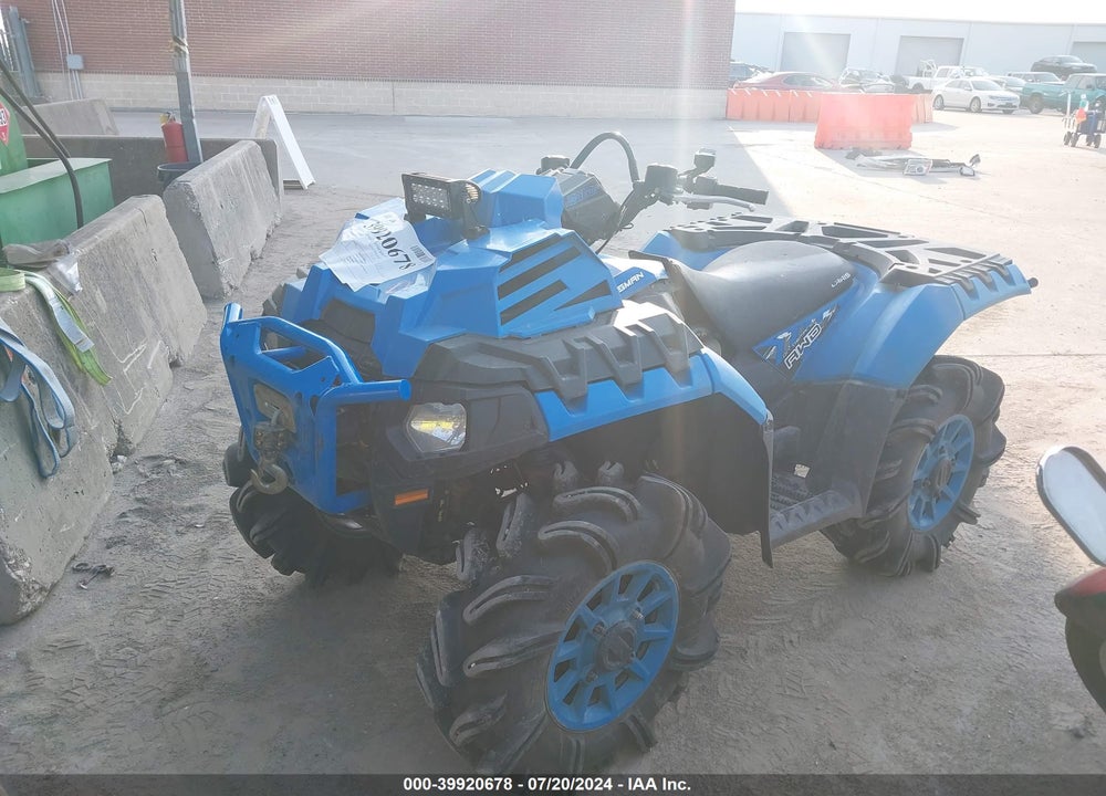 2017 POLARIS SPORTSMAN 850 HIGH LIFTER EDITION VIN: 4XASXN851HB134055