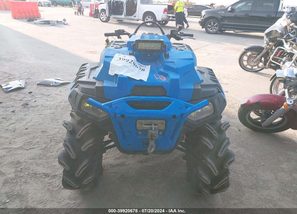 2017 POLARIS SPORTSMAN 850 HIGH LIFTER EDITION VIN: 4XASXN851HB134055