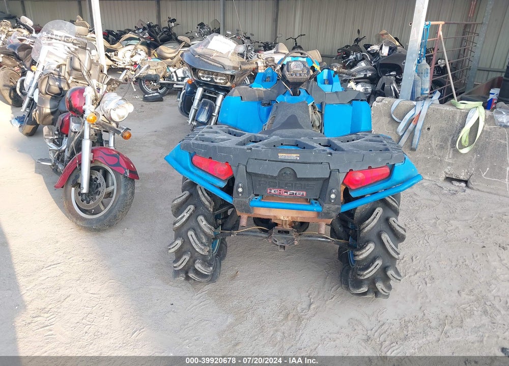 2017 POLARIS SPORTSMAN 850 HIGH LIFTER EDITION VIN: 4XASXN851HB134055