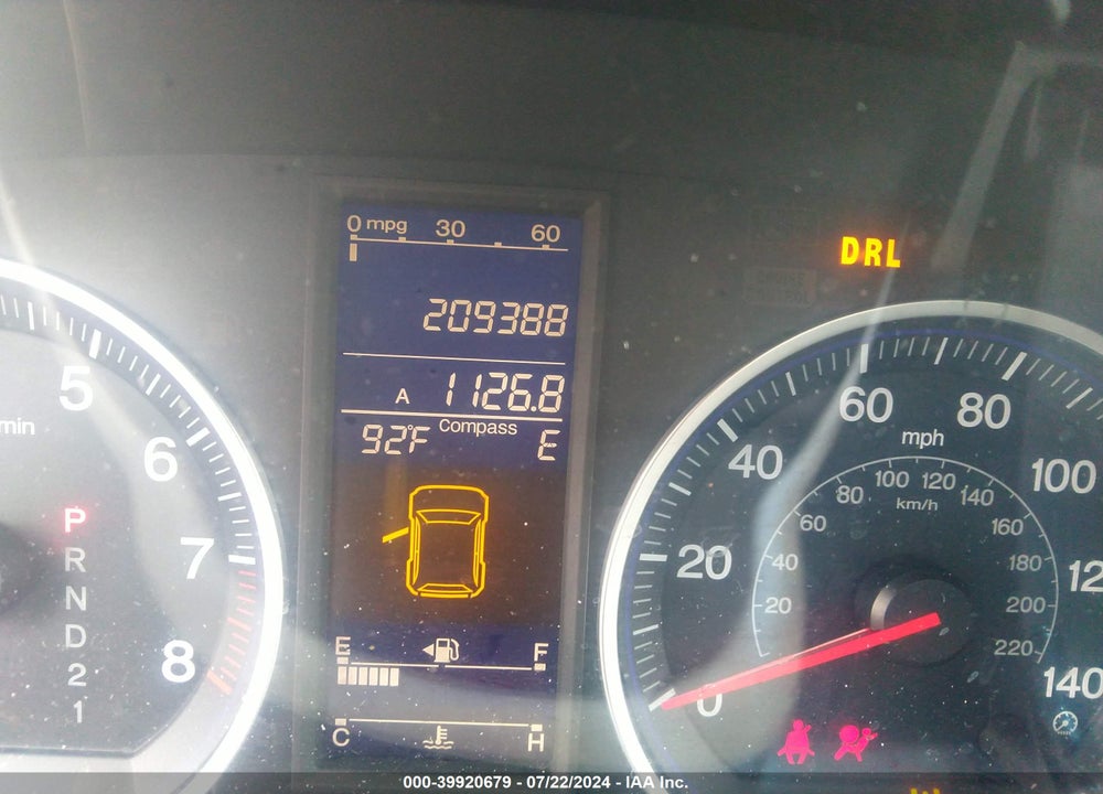 2011 HONDA CR-V EX VIN: 5J6RE3H58BL055480