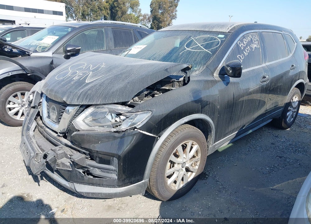 2017 NISSAN ROGUE S VIN: KNMAT2MT1HP605658