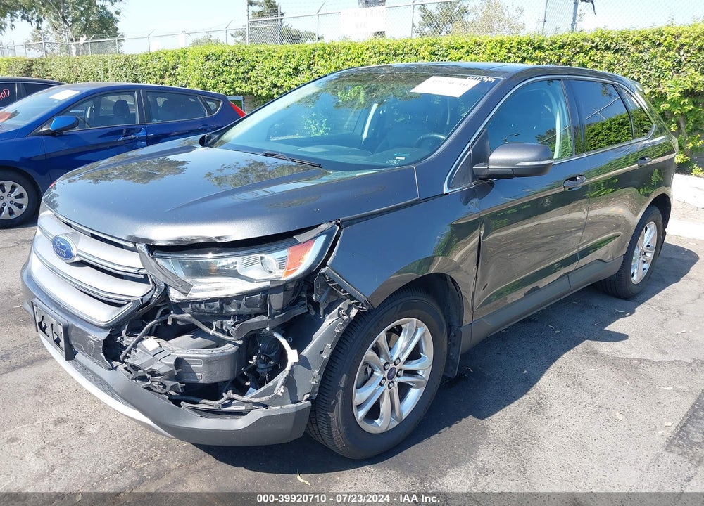 2016 FORD EDGE SEL VIN: 2FMPK3J98GBB59117