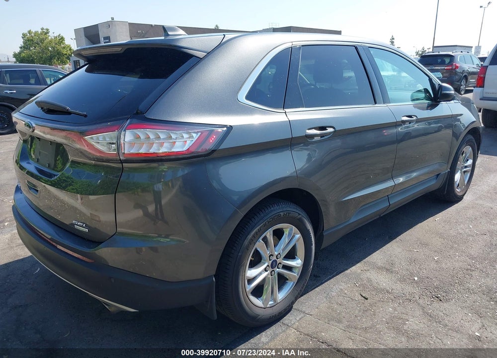 2016 FORD EDGE SEL VIN: 2FMPK3J98GBB59117