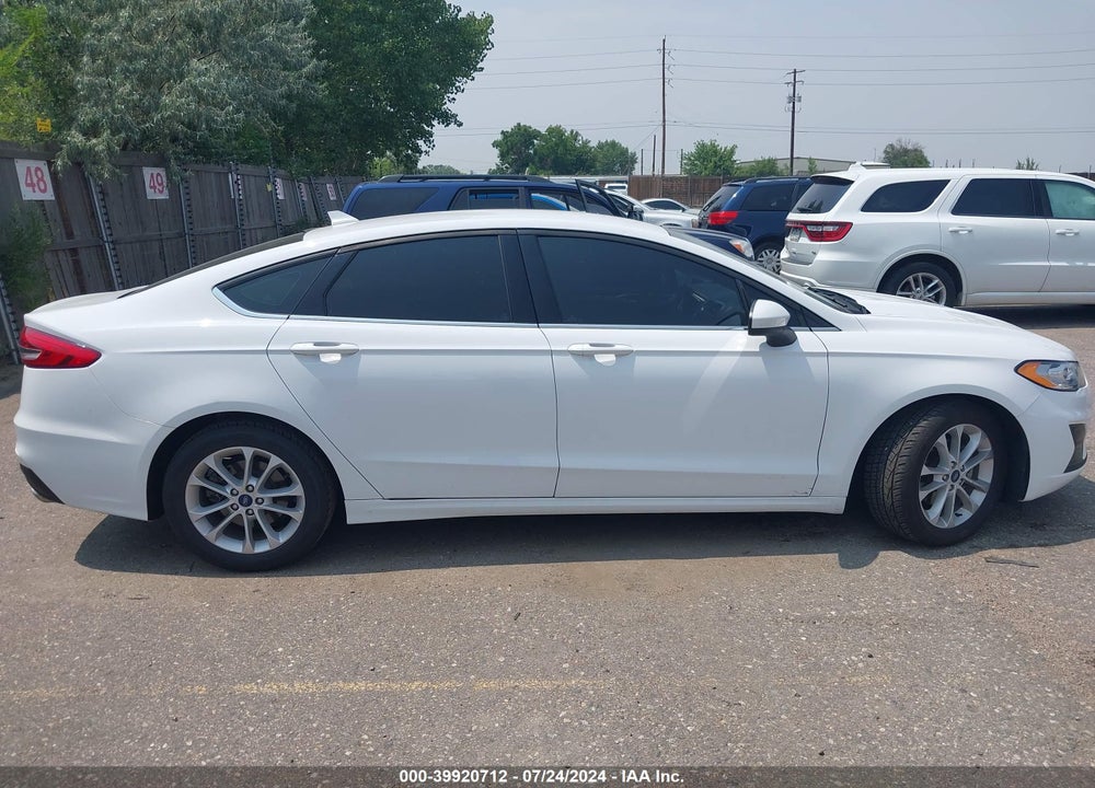 2020 FORD FUSION SE VIN: 3FA6P0HD0LR217670
