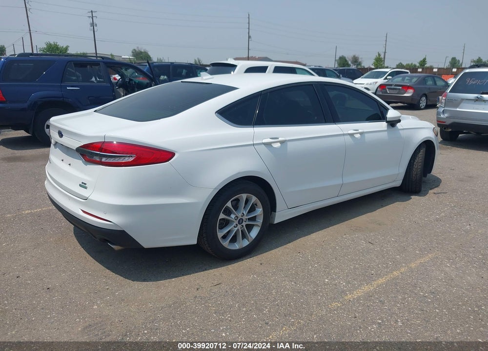 2020 FORD FUSION SE VIN: 3FA6P0HD0LR217670