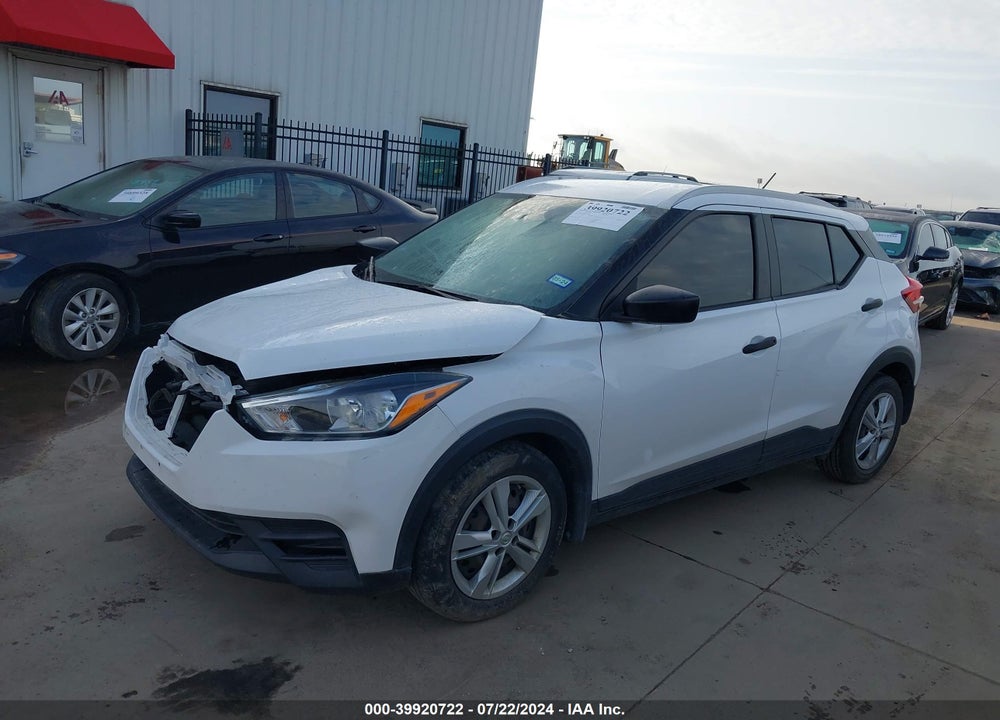 2019 NISSAN KICKS S VIN: 3N1CP5CU2KL526398