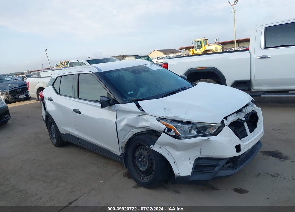 2019 NISSAN KICKS S VIN: 3N1CP5CU2KL526398