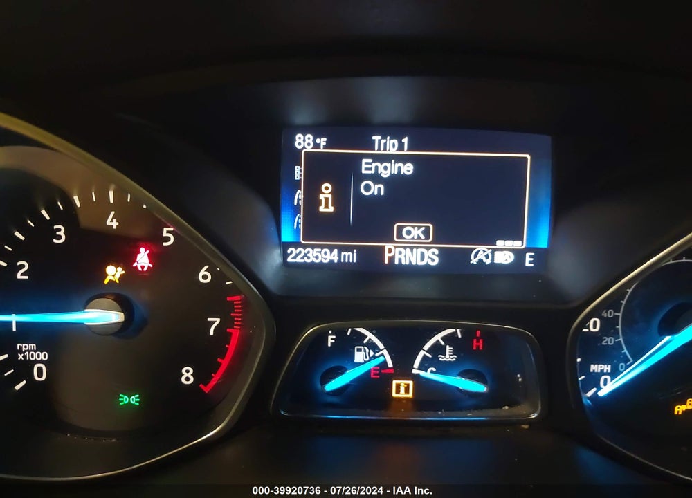 2017 FORD ESCAPE TITANIUM VIN: 1FMCU9J9XHUC07918