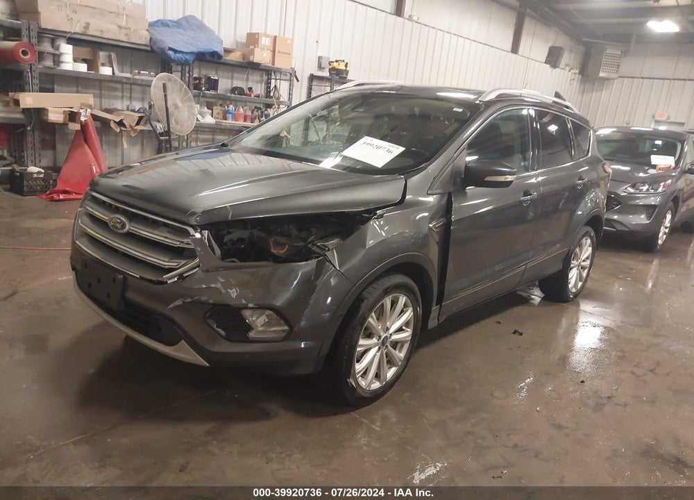 2017 FORD ESCAPE TITANIUM VIN: 1FMCU9J9XHUC07918