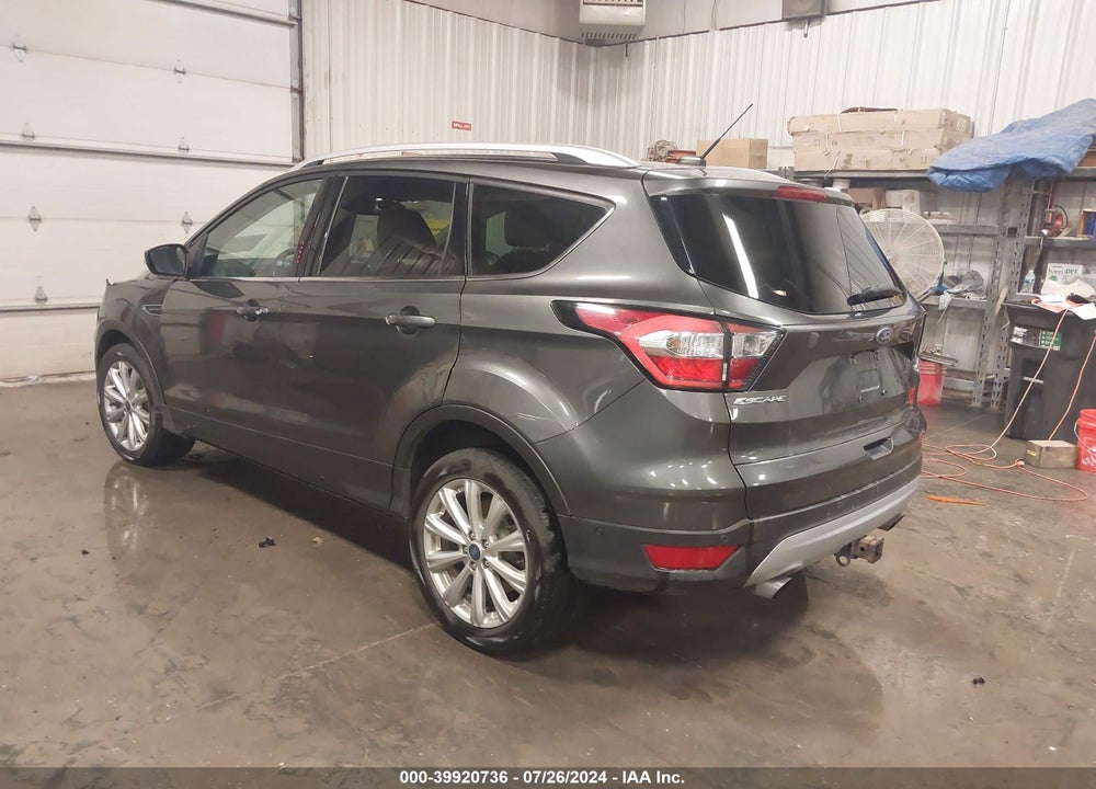 2017 FORD ESCAPE TITANIUM VIN: 1FMCU9J9XHUC07918