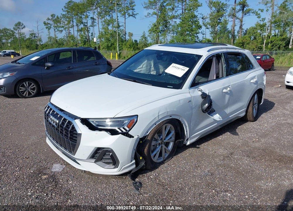 2024 AUDI Q3 PREMIUM 45 TFSI S LINE QUATTRO TIPTRONIC VIN: WA1DECF31R1092663