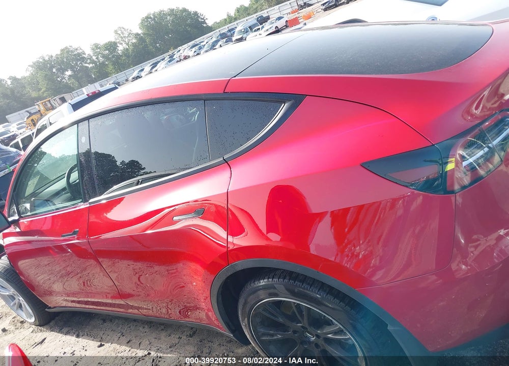 2021 TESLA MODEL Y LONG RANGE DUAL MOTOR ALL-WHEEL DRIVE VIN: 5YJYGDEEXMF265008