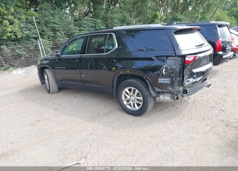 2018 CHEVROLET TRAVERSE 1LT VIN: 1GNERGKW6JJ164720
