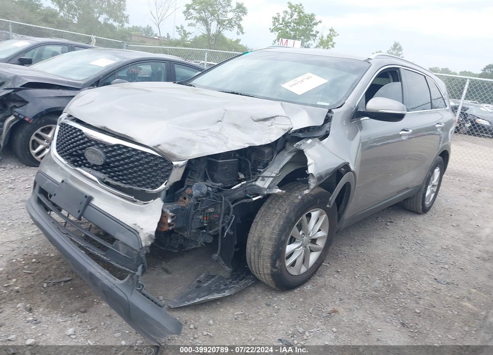 2016 KIA SORENTO 2.4L LX VIN: 5XYPG4A35GG085593