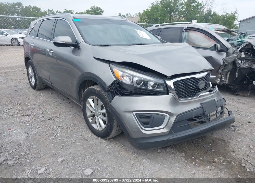 2016 KIA SORENTO 2.4L LX VIN: 5XYPG4A35GG085593