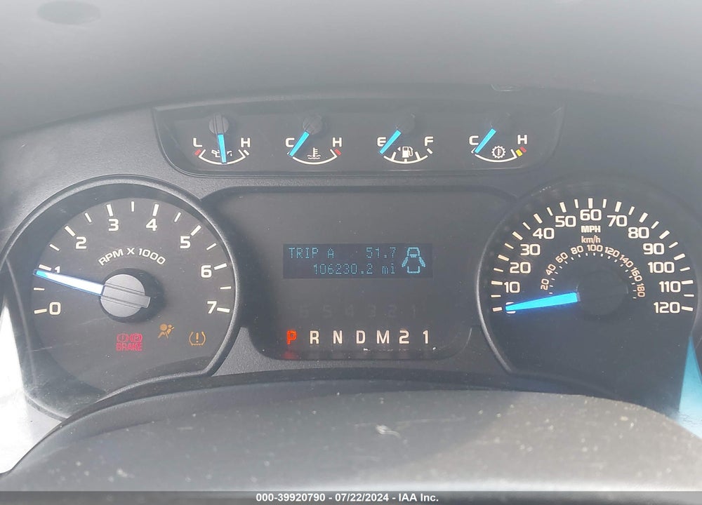 2014 FORD F-150 STX VIN: 1FTEX1EM2EKE35522