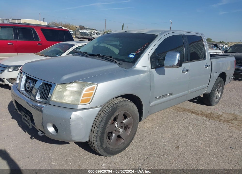 2005 NISSAN TITAN VIN: 1N6BA07A15N529890