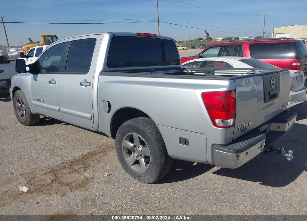 2005 NISSAN TITAN VIN: 1N6BA07A15N529890