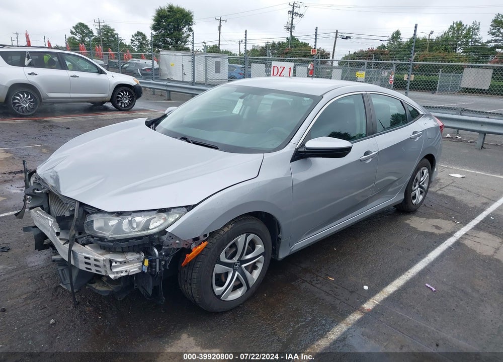 2017 HONDA CIVIC LX VIN: 19XFC2F56HE040294