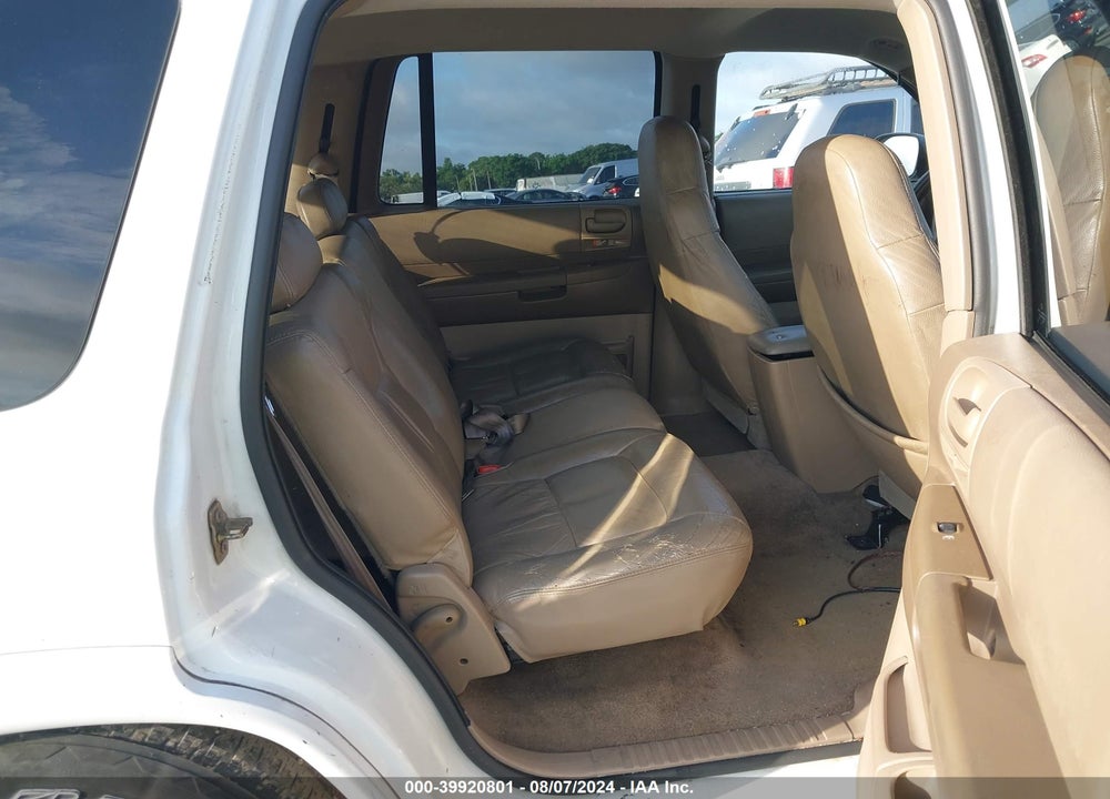 2002 DODGE DURANGO SLT VIN: 1B4HR48N92F160990