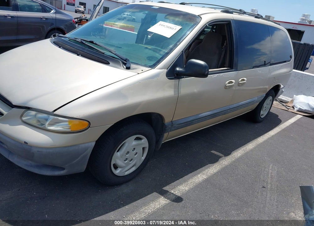 2000 DODGE GRAND CARAVAN SE VIN: 2B4GP44G9YR699572