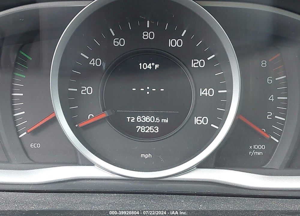 2014 VOLVO S60 T5/T5 PLATINUM/T5 PREMIER/T5 PREMIER PLUS VIN: YV1612FS8E2289047
