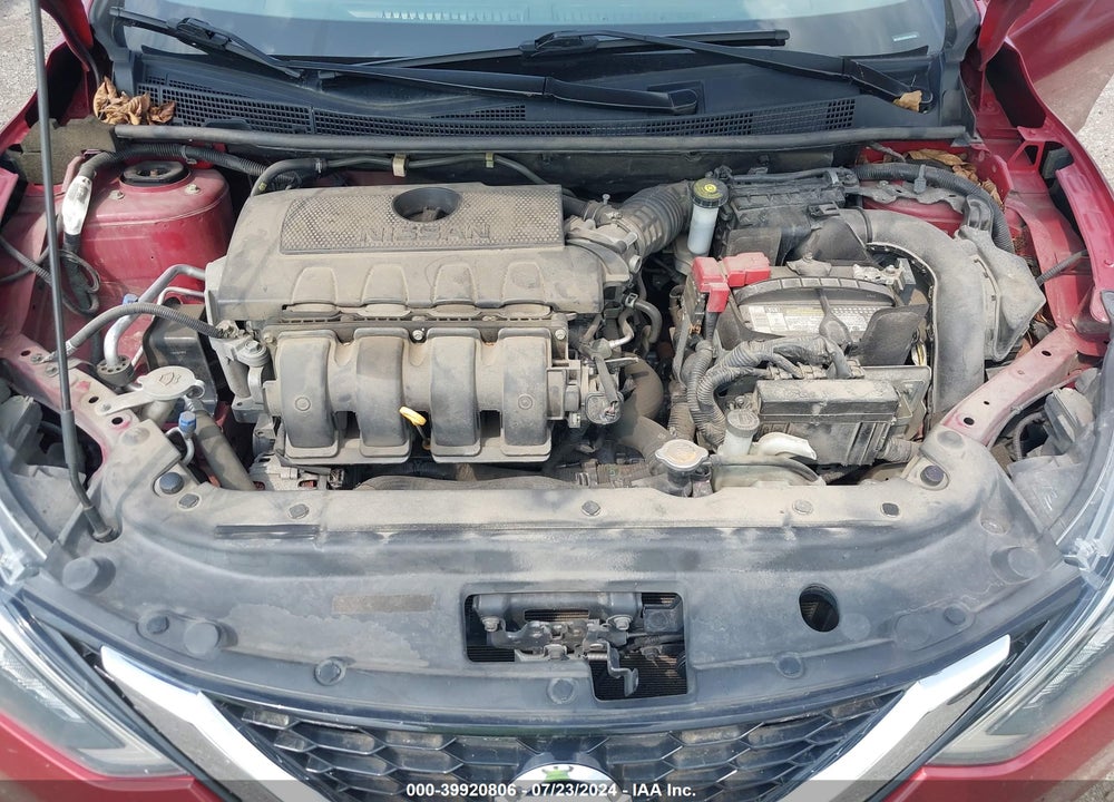 2017 NISSAN SENTRA SV VIN: 3N1AB7AP0HL657790