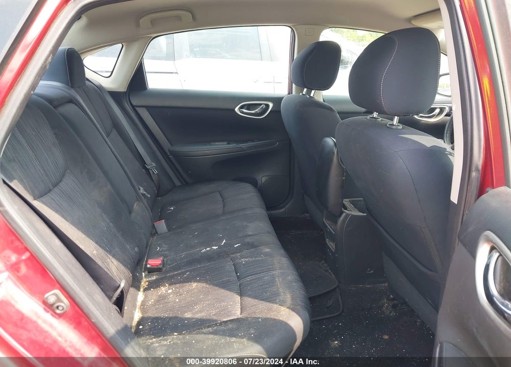 2017 NISSAN SENTRA SV VIN: 3N1AB7AP0HL657790