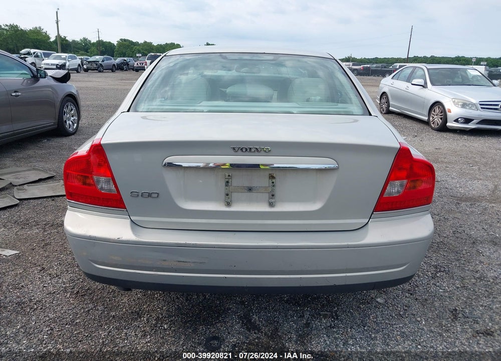 2004 VOLVO S80 2.5T VIN: YV1TS59H241373354