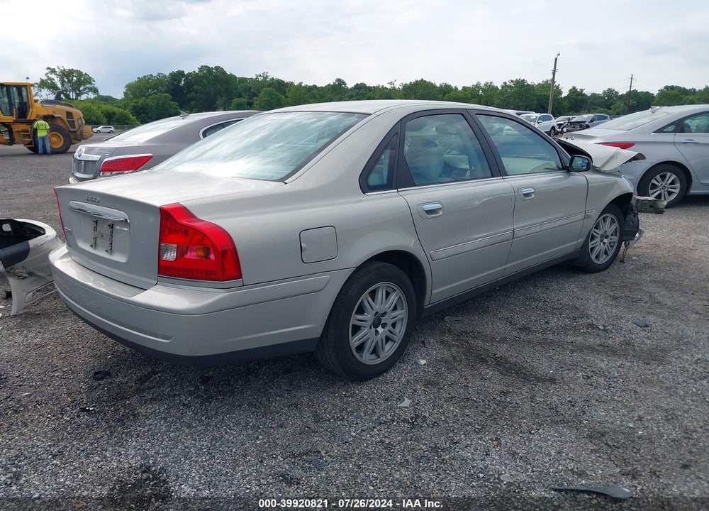 2004 VOLVO S80 2.5T VIN: YV1TS59H241373354