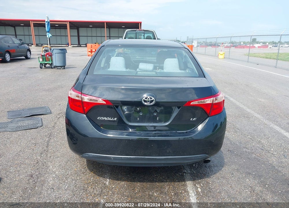 2017 TOYOTA COROLLA LE VIN: 2T1BURHE7HC890516