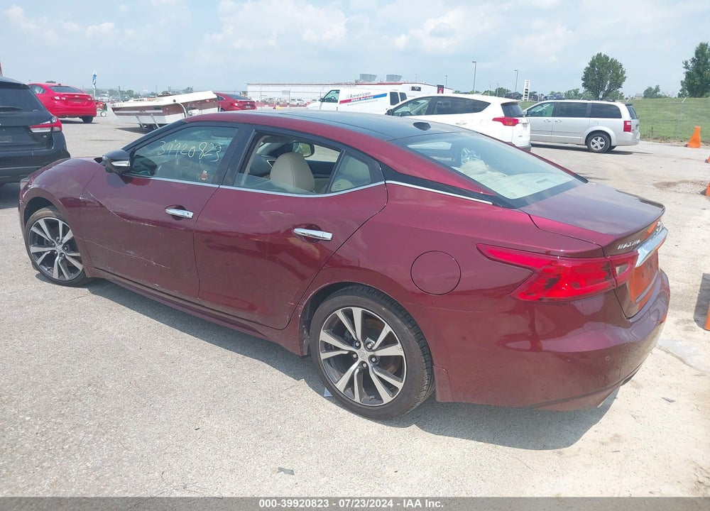 2017 NISSAN MAXIMA 3.5 PLATINUM VIN: 1N4AA6AP6HC415856
