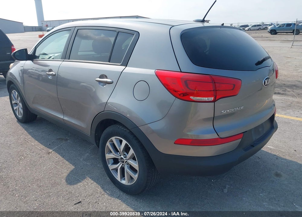 2016 KIA SPORTAGE LX VIN: KNDPBCAC1G7815439