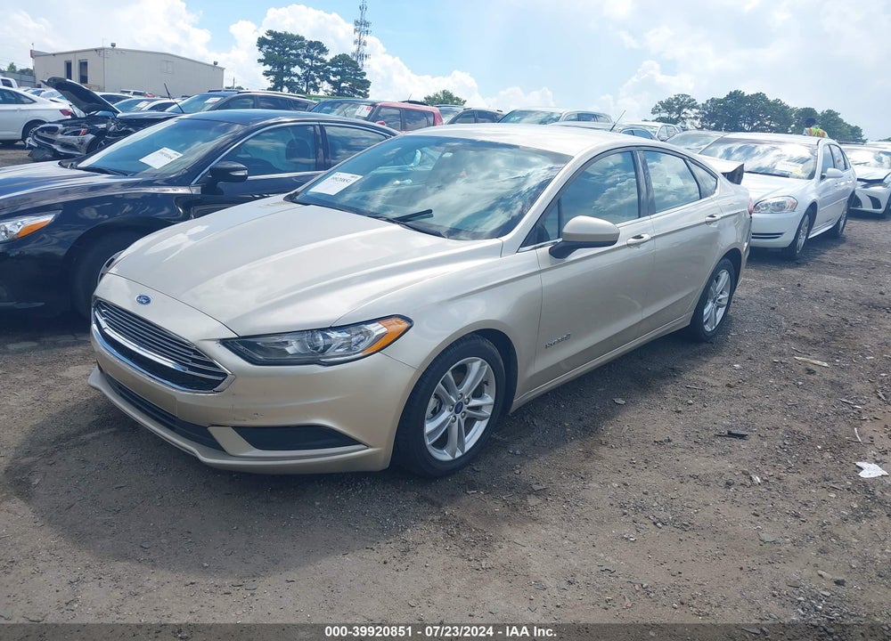 2018 FORD FUSION HYBRID SE VIN: 3FA6P0LUXJR268890