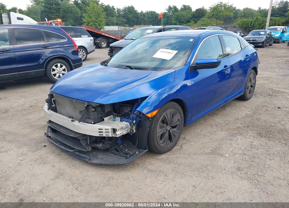 2018 HONDA CIVIC EX VIN: SHHFK7H5XJU232152