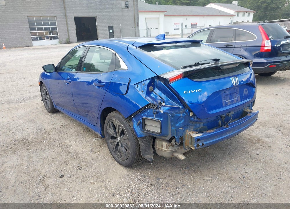 2018 HONDA CIVIC EX VIN: SHHFK7H5XJU232152