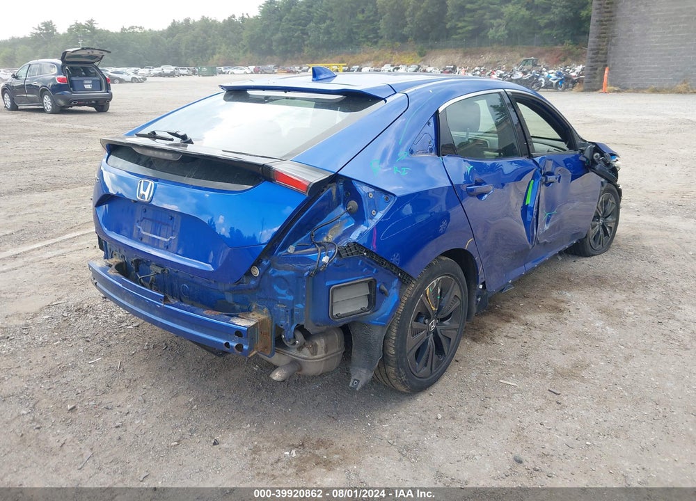 2018 HONDA CIVIC EX VIN: SHHFK7H5XJU232152
