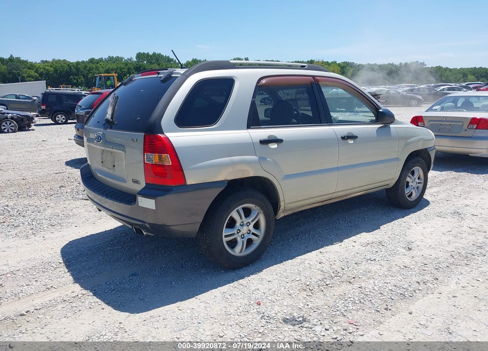 2008 KIA SPORTAGE LX V6 VIN: KNDJF723087458899