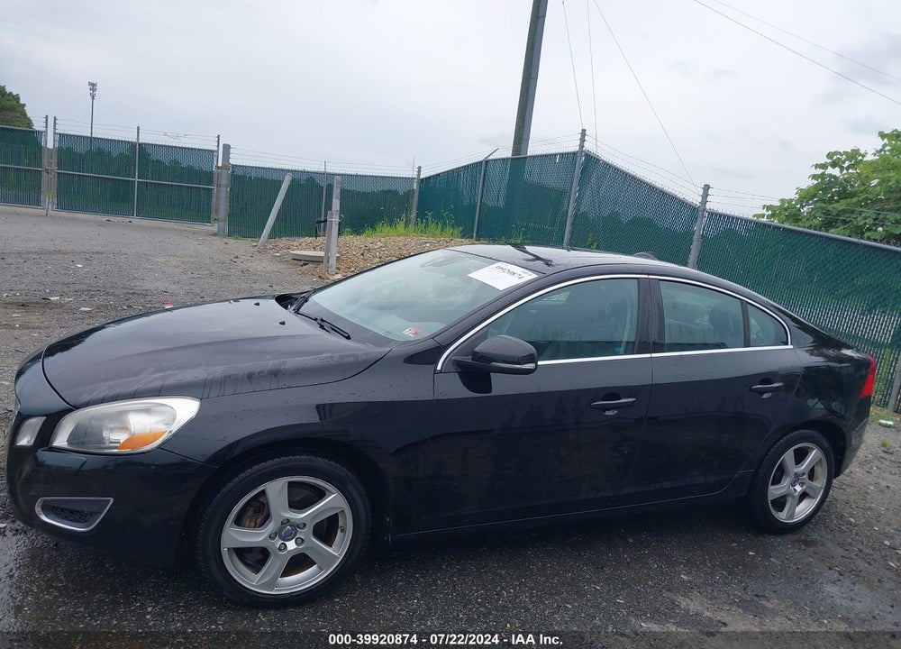 2013 VOLVO S60 T5/T5 PLATINUM/T5 PREMIER/T5 PREMIER PLUS VIN: YV1612FH4D2190020