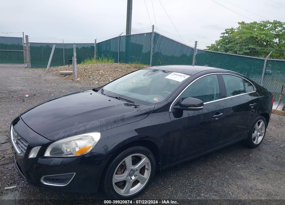 2013 VOLVO S60 T5/T5 PLATINUM/T5 PREMIER/T5 PREMIER PLUS VIN: YV1612FH4D2190020