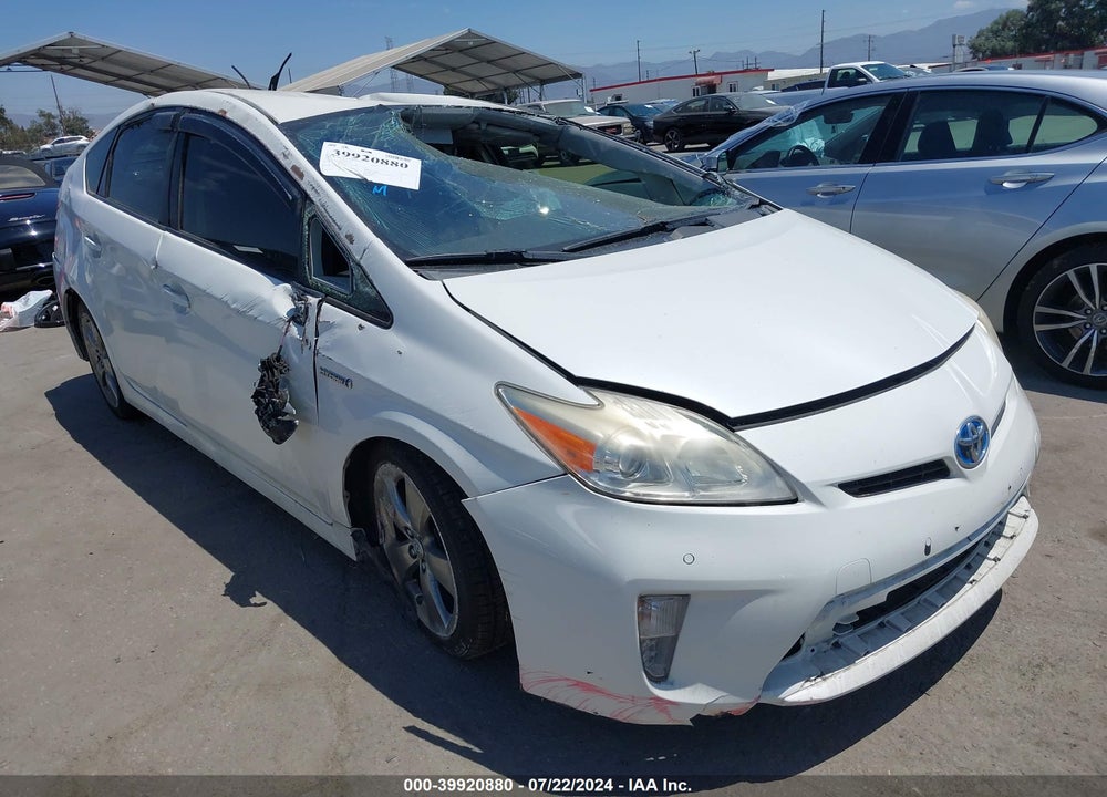 2013 TOYOTA PRIUS THREE SE VIN: JTDKN3DU9D5613655