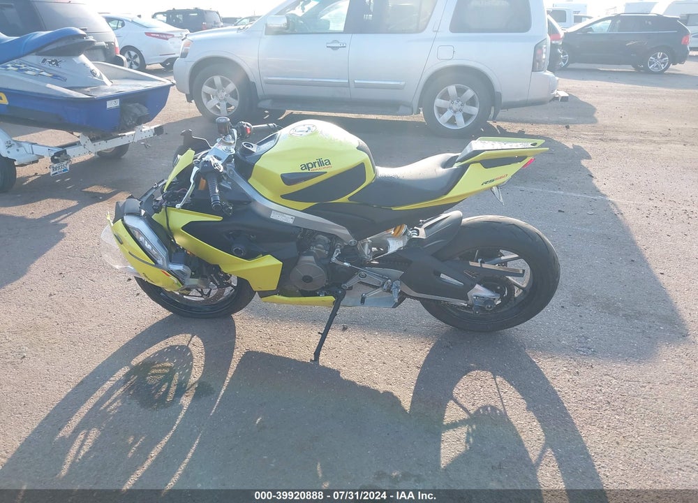 2022 APRILIA RS 660 VIN: ZD4KSUG00NS000502