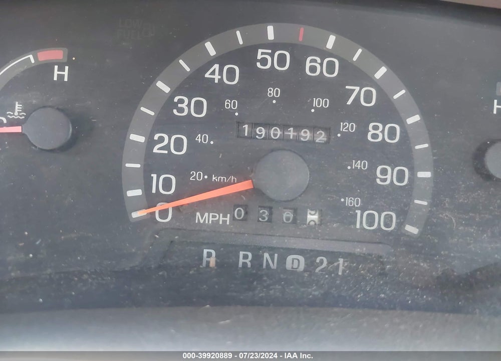 1997 FORD F-150 LARIAT/XL/XLT VIN: 1FTDX1865VNA43769