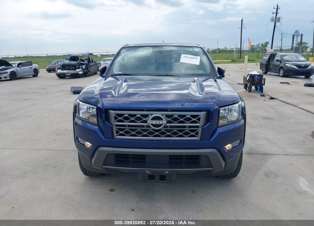 2022 NISSAN FRONTIER SV 4X2 VIN: 1N6ED1EJ7NN681024