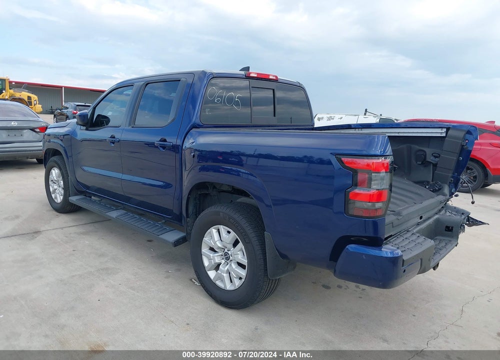 2022 NISSAN FRONTIER SV 4X2 VIN: 1N6ED1EJ7NN681024