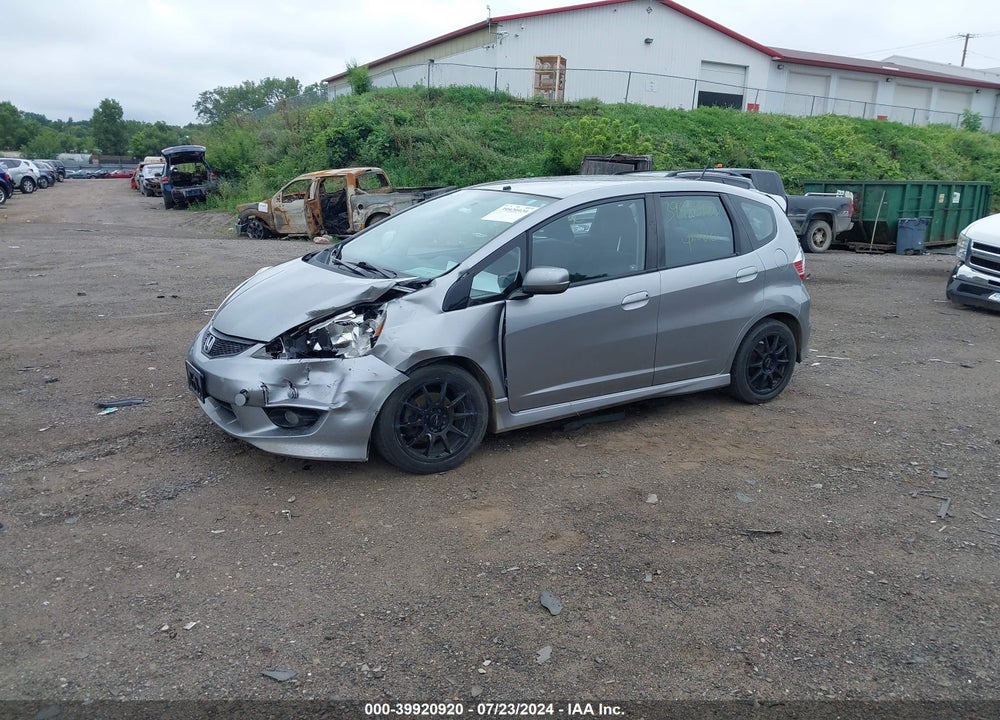 2010 HONDA FIT SPORT VIN: JHMGE8H48AC001725