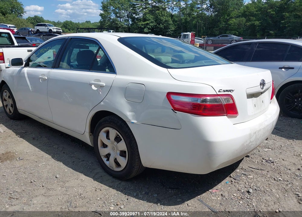 2007 TOYOTA CAMRY LE VIN: 4T1BE46K87U723376