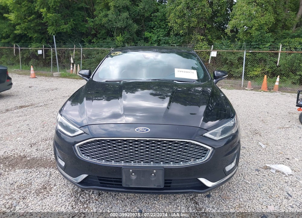 2019 FORD FUSION HYBRID TITANIUM VIN: 3FA6P0RU2KR255835